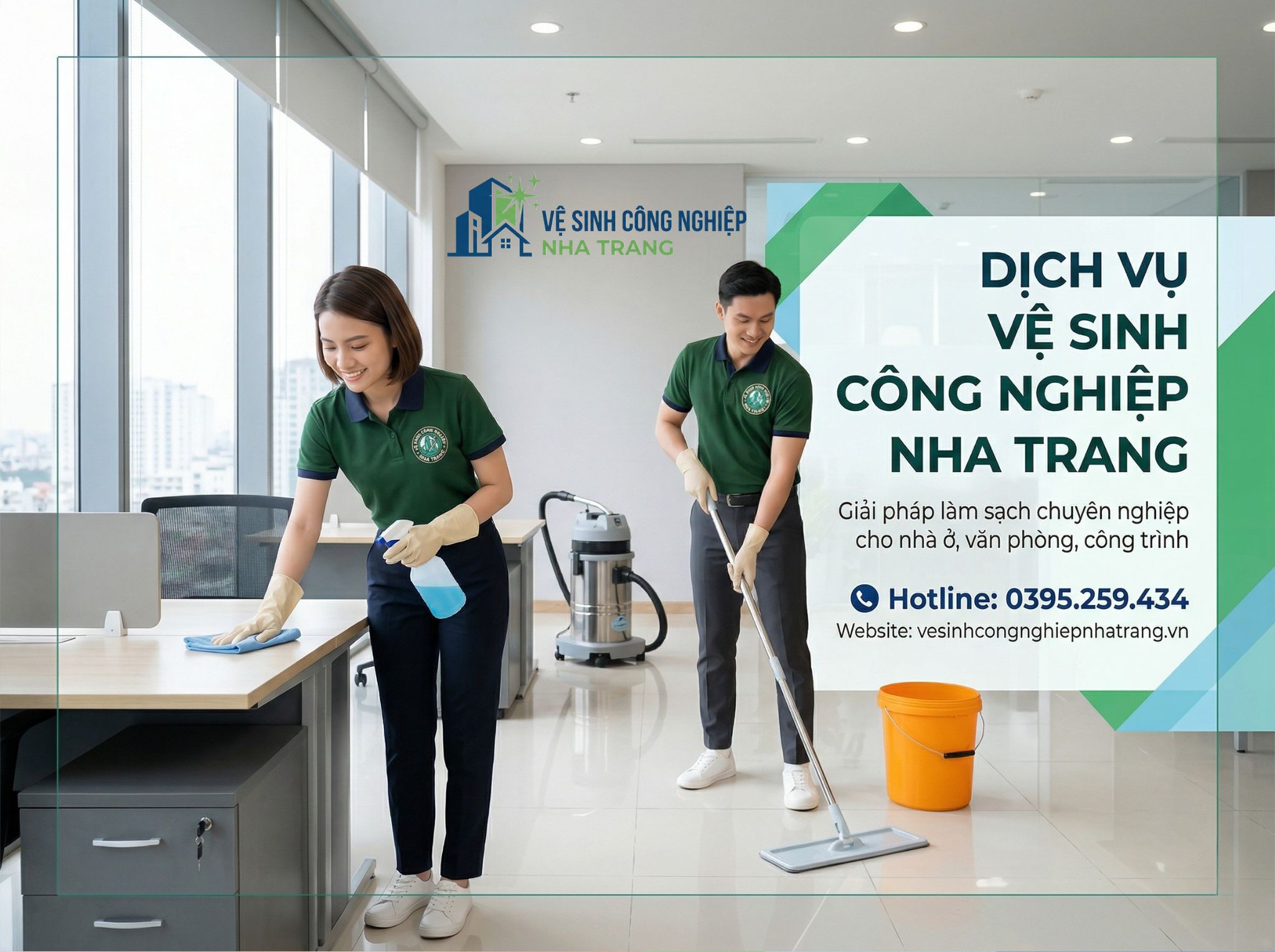 Banner mobile vệ sinh công nghiệp uy tín tại Nha Trang giúp tăng nhận diện thương hiệu, giới thiệu dịch vụ làm sạch chuyên nghiệp cho khách hàng truy cập bằng điện thoại.