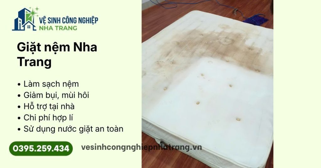 Giặt nệm Nha Trang