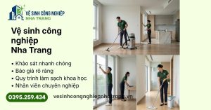 Dịch vụ Vệ sinh công nghiệp Nha Trang